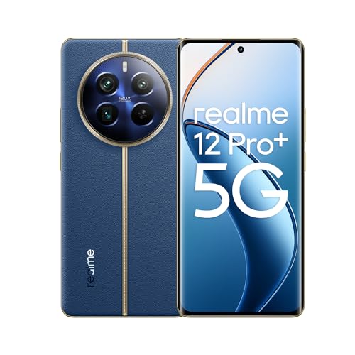 realme 12 pro+ 5g smartphone 8gb ram, 5000mah akku, blau