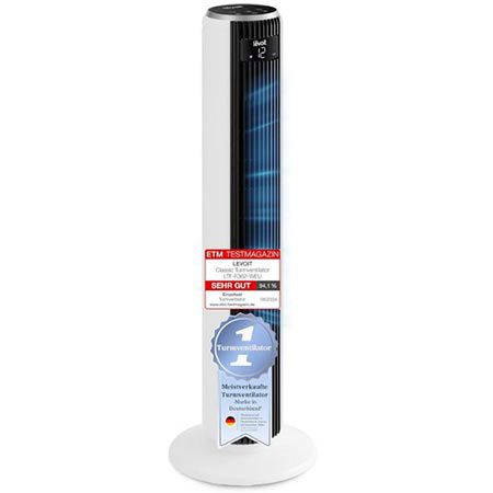 levoit turmventilator ltf-f362-weu mit fernbedienung 99,99  (statt 110 )