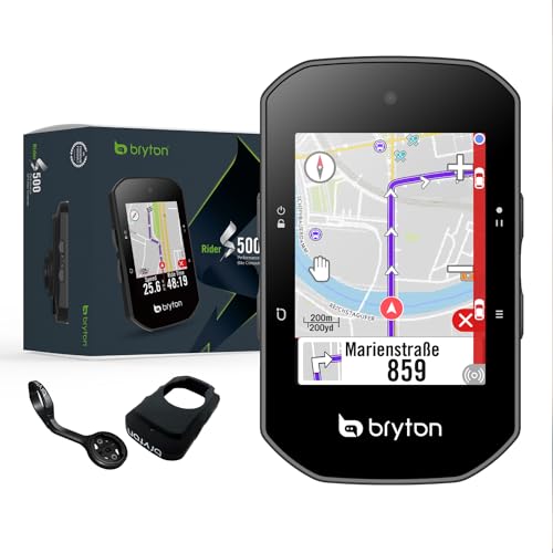 gps-fahrradcomputer bryton rider s800/s500/750se mit farb-touchscreen und offline-karte