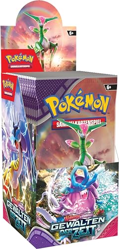 pokemon tcg gewalten der zeit display mit 18 booster packs