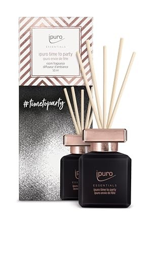 ipuro Essentials Raumduft TIME to Party 50ml | Karamell, Grapefruit, Mango, Himbeere, Passionsfrucht, Birne, Pfirsich