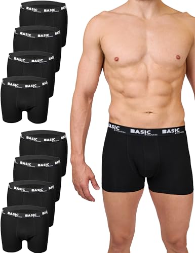 basic treasure pack unterhosen männer 18x ökotex baumwolle boxershorts retroshorts