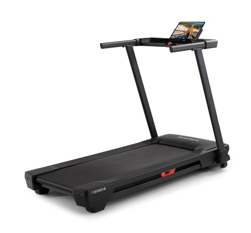 NordicTrack T Series 5 Laufband, Schwarz, kompakte Größe