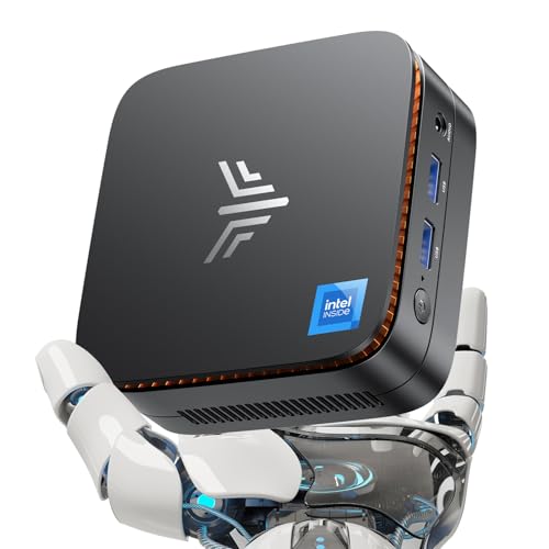 niPogi E1 mini pc mit alder lake n97, 16gb ddr4, 1tb ssd, dual uhd 4k, gigabit ethernet, wifi