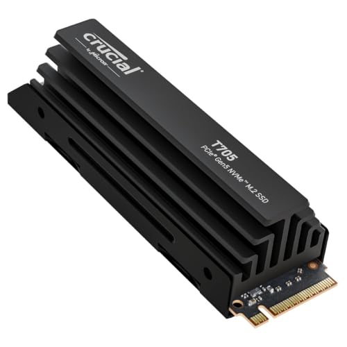 crucial t705 1tb ssd nvme m.2 gaming mit heatsink bis 13600mb/s pcie 4.0