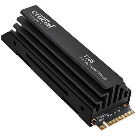 crucial t705 2TB PCIe Gen5 NVMe M.2 SSD für 201,67 statt 248