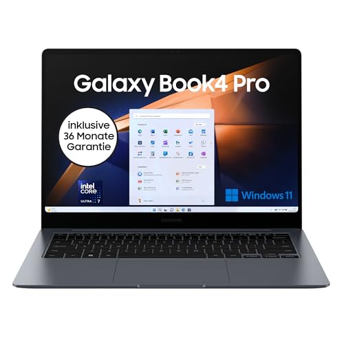 samsung galaxy book4 pro notebook 14,6 zoll, 16 gb ram, 512 gb ssd, garantie