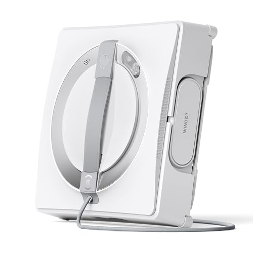 ecovacs winbot w2 fensterputzroboter, kantensäuberung, app-steuerung, 10-schutzsystem