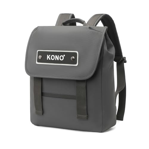 kono rucksack damen herren 15.6 zoll laptop rolltop wasserdicht schulrucksack unisex