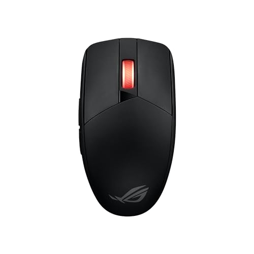 Produktbild: asus rog strix impact iii wireless gaming-maus, optischer sensor, bluetooth, lange akkulaufzeit