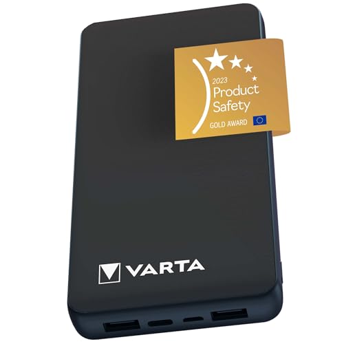 varta powerbank 20000mah 4 anschlüsse usb-a usb-c micro-usb amazon prime