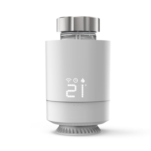 Produktbild: Hama heizkörperthermostat smart, smart home heizungsregler für alle ventile