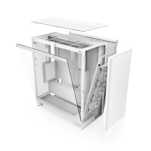 Produktbild: nzxt h7 flow mid-tower atx gehäuse mit airflow bis 3 x 120-mm-lüfter