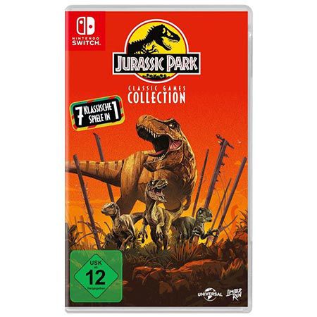 jurassic park spielekollektion nintendo switch für 26,99 euro statt 33 euro