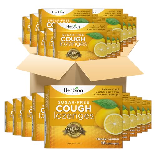 herbion naturals zuckerfreie hustenbonbons honig zitronen 18 lutschtabletten 48er pack