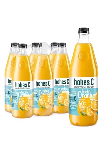 Hohes C 1L leichte Orange 60% Saft, 6er Pack