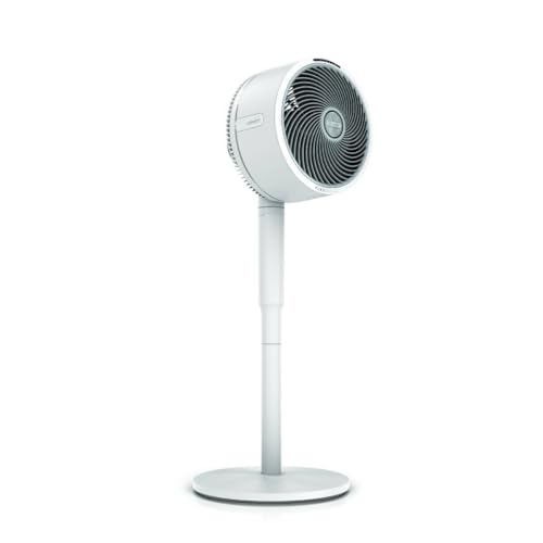 shark flexbreeze fa220eu tragbarer hybridventilator kabelgebunden und kabellos, weiß