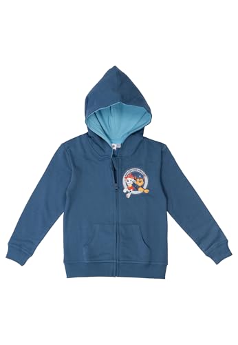 Entdecken Sie die stylische Paw Patrol Sweatjacke für Jungen! Robuster Kapuzenpullover mit praktischem Reißverschluss, ideal für Freizeit und Abenteuer.