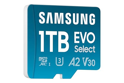 1 TB microSD-Karte UHS-I U3 mit SD-Adapter, 4K UHD, 160 MB/s lesen MB-ME1T0SA/EU