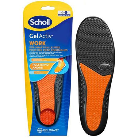 scholl gelactiv work einlegesohlen gelwave technologie ab 6,65 euro statt 10 euro