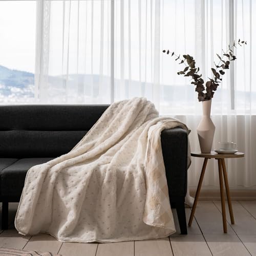 gd home mehrzweckdecke doppelseitige sofa blanket 100% polyester für couch und bett