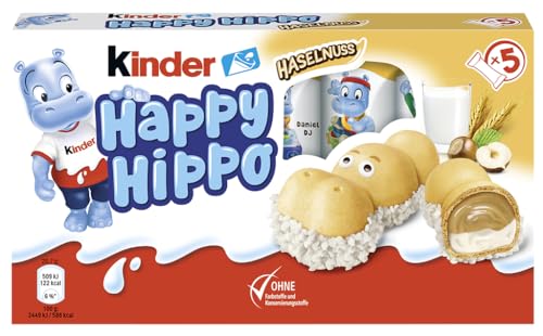 Produktbild: kinder happy hippo haselnuss schokolade  200g packung