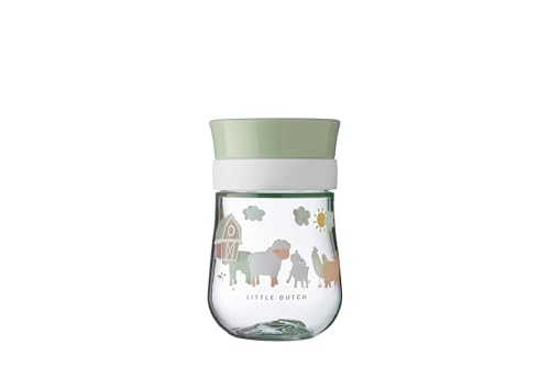 mepal trinklernbecher 360 auslaufsicher spülmaschinengeeignet 300ml little farm