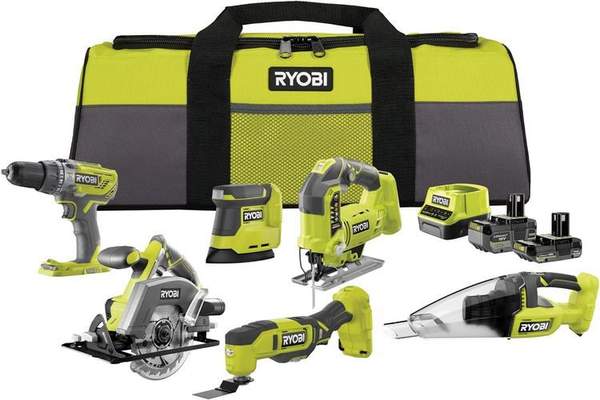ryobi rck186o-242szl one+ combo-kit 10-teilig für 390,59 euro statt 470 euro