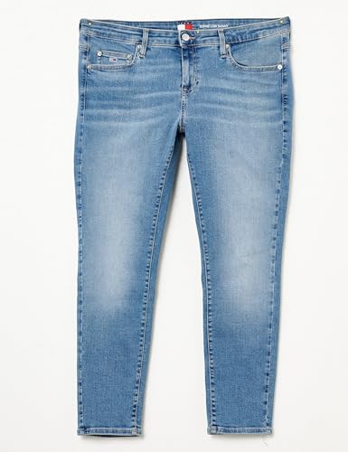 tommy jeans damen jeans sophie lw skn ch0238 eng anliegend denim 34w 28l