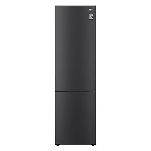 lg gbp62mcnac kühl-gefrierkombination schwarz 59,5 x 67,5 x 203 cm
