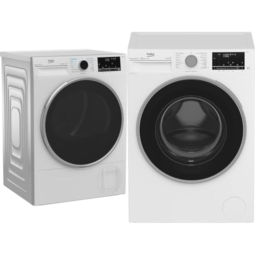 beko b5t4824if trockner, b5wfu584135w waschmaschine, vollautomatisch