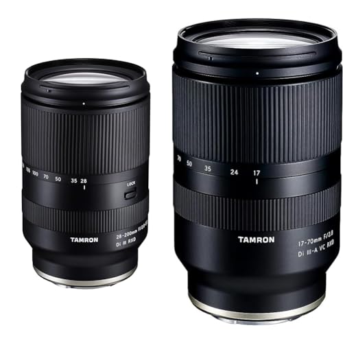 tamron 28-200mm f/2.8-5.6 di iii rxD für sony e-mount, 17-70mm f/2.8 objektiv