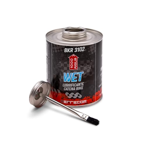errecom 1000 miglia bkr 3102 fahrradkette schmiermittel 900 ml für nasse wetterbedingungen