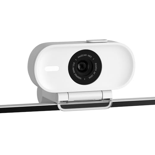 elgato facecam neo  full hd webcam, usb-c, lichtkorrektur, videokonferenzen, streaming