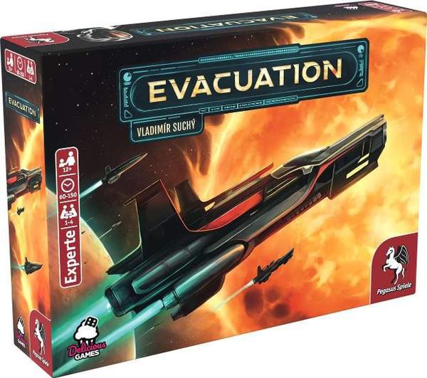 pegasus spiele evacuation brettspiel für 32,90 euro statt 54 euro