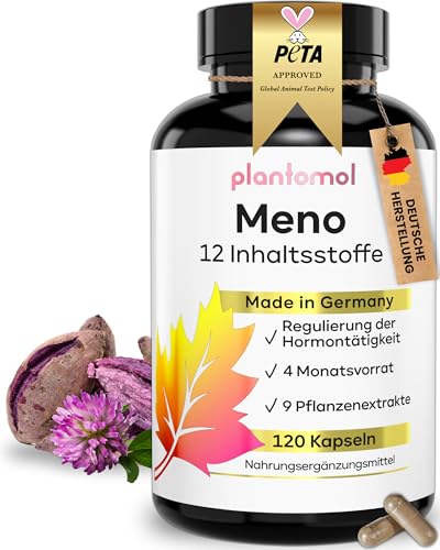 perimenopause wechseljahre 12fach meno komplex kapseln hormon balance ashagandha b6