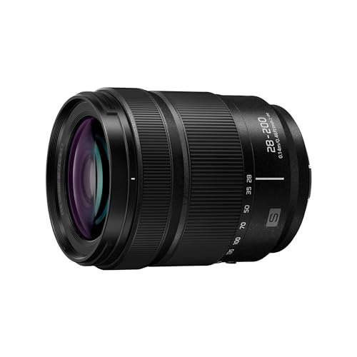 panasonic lumix s-r28200e 28-200mm objektiv für 4k-video schwarz
