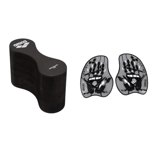 Produktbild: Arena FREEFLOW PULLBUOY II & Vortex Handpaddel, Unisex, Einheitsgröße, Schwarz