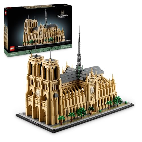 lego architecture notre-dame de paris modellbau set