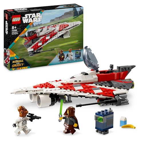 lego star wars jedi bobs sternjäger, spielzeug sternenschiff, ab 8 jahre, geschenk