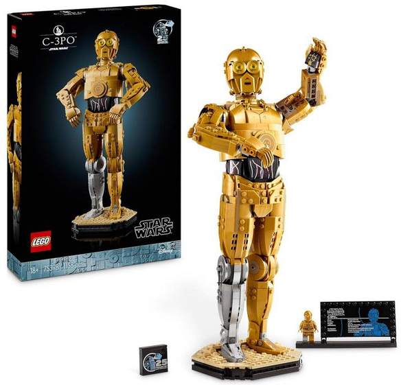 lego 75398 star wars c-3po konstruktion, 88,99 euro statt 103 euro