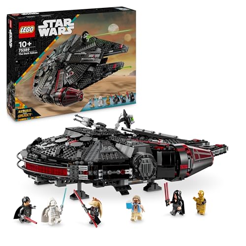 lego star wars millennium falke set 75389, abenteuer spielzeug für kinder