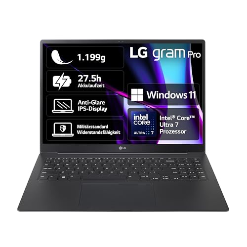 lg gram pro 2024 16 zoll notebook mit windows 11 home schwarz