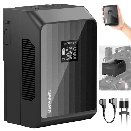 neeweel mini v mount batterie 6800mAh 99Wh 14.5V mit 100W PD und dualen anschlüssen