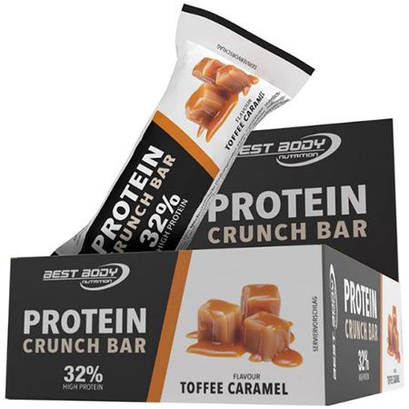 Produktbild: best body nutrition protein crunch bar toffee caramel 12x ab 14,31 euro