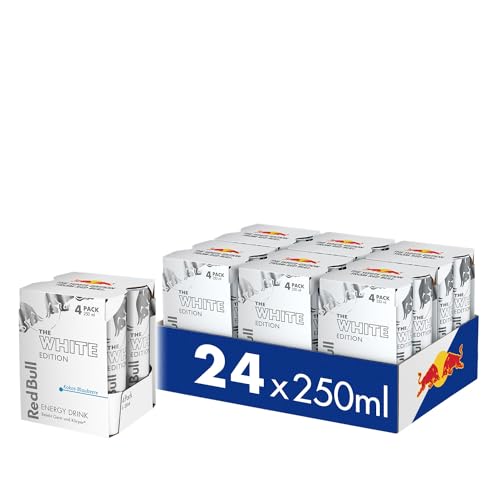 red bull energy drink 6x4erpack kokos-blaubeere geschmack einweg dosen 250 ml