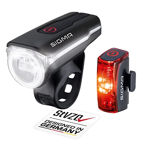 SIGMA AURA 60 INFINITY LED Fahrradlicht Set