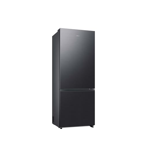 samsung rb53dg706ab1ef kühlgeräte mit ice maker, schwarz, edelstahl