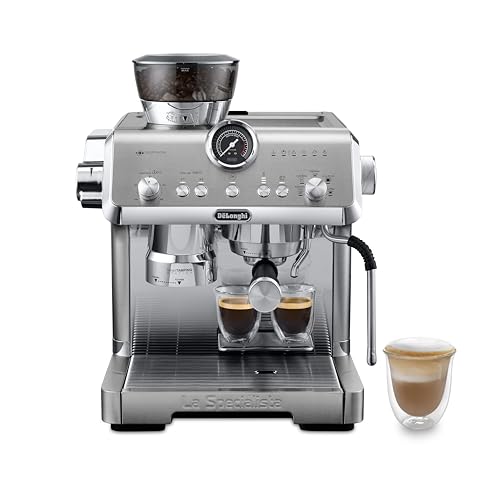 de'longhi la specialista opera espresso maschine, 1550w, metall, barista-kit
