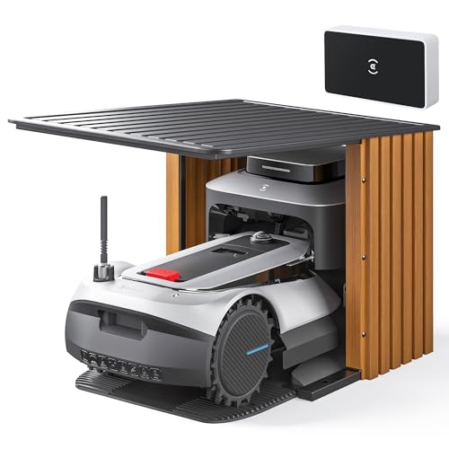 ecovacs mähroboter goat g1-2000 mit garage und auto-verbindung, prime only